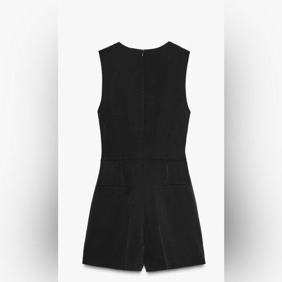 🔥🔥Zara Belted crepe jumpsuit - Picture 7 of 7